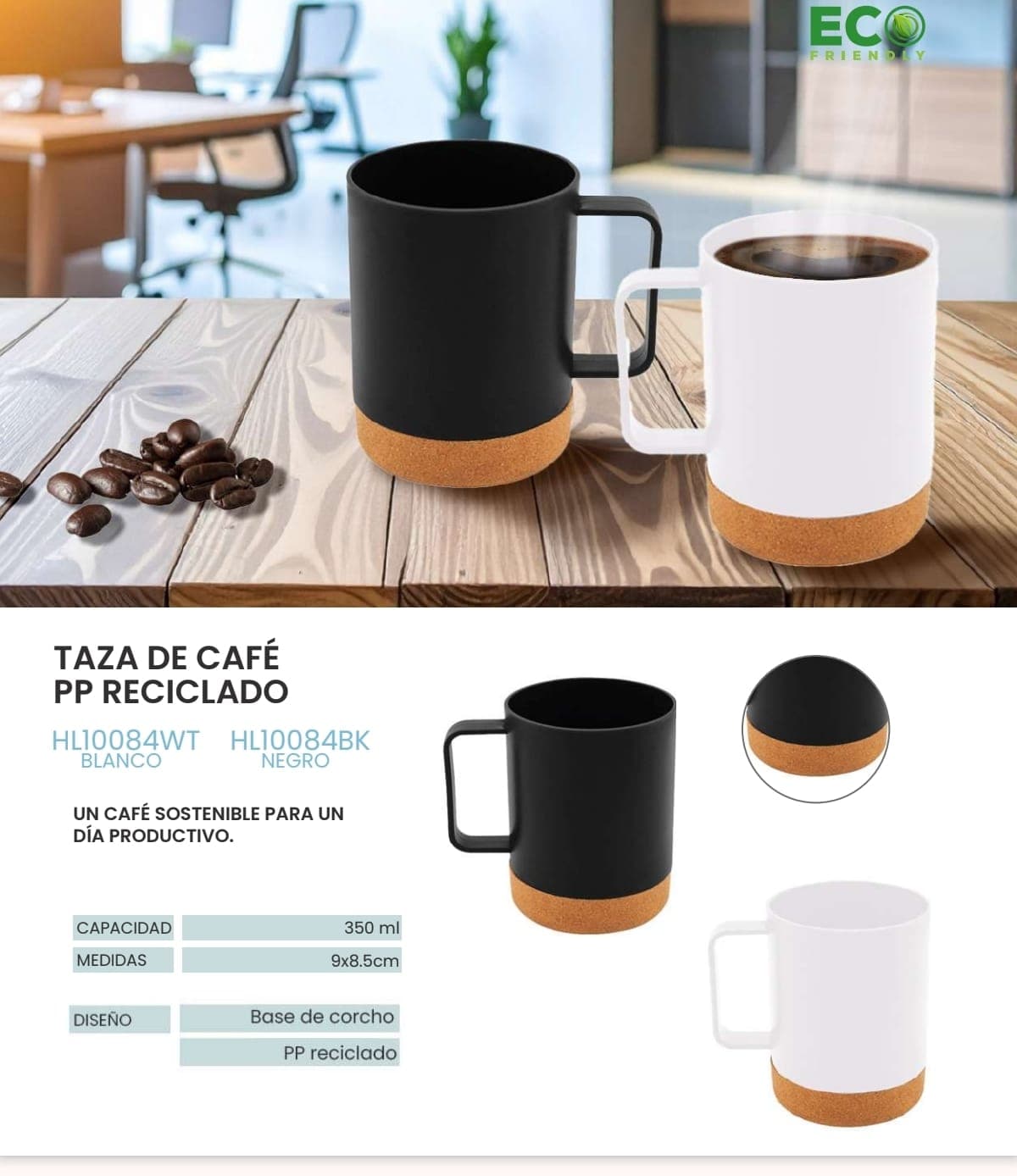 Mug Eco Base Corcho
